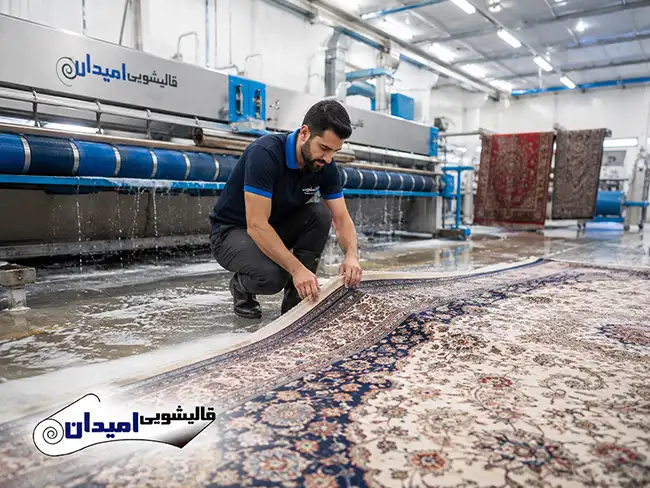 قالیشویی در افسریه